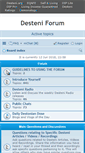 Mobile Screenshot of forum.desteni.org