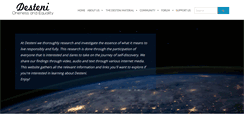 Desktop Screenshot of desteni.org